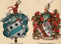 An illustration from Armorial families : a directory of gentlemen of coat-armour (1905)