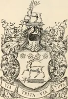 An illustration from Armorial families : a directory of gentlemen of coat-armour (1905)