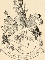 An illustration from Armorial families : a directory of gentlemen of coat-armour (1905)