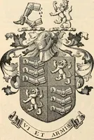 An illustration from Armorial families : a directory of gentlemen of coat-armour (1905)