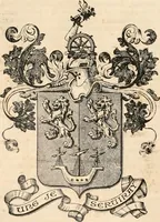 An illustration from Armorial families : a directory of gentlemen of coat-armour (1905)