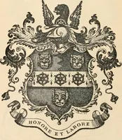 An illustration from Armorial families : a directory of gentlemen of coat-armour (1905)