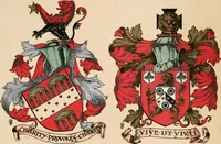 An illustration from Armorial families : a directory of gentlemen of coat-armour (1905)
