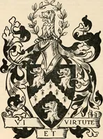 An illustration from Armorial families : a directory of gentlemen of coat-armour (1905)