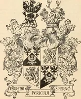 An illustration from Armorial families : a directory of gentlemen of coat-armour (1905)
