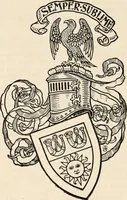 An illustration from Armorial families : a directory of gentlemen of coat-armour (1905)