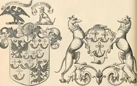 An illustration from Armorial families : a directory of gentlemen of coat-armour (1905)
