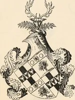 An illustration from Armorial families : a directory of gentlemen of coat-armour (1905)
