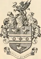 An illustration from Armorial families : a directory of gentlemen of coat-armour (1905)