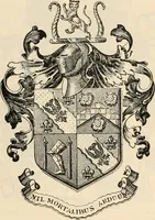 An illustration from Armorial families : a directory of gentlemen of coat-armour (1905)