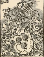 An illustration from Armorial families : a directory of gentlemen of coat-armour (1905)