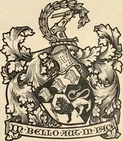 An illustration from Armorial families : a directory of gentlemen of coat-armour (1905)