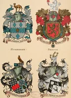 An illustration from Armorial families : a directory of gentlemen of coat-armour (1905)