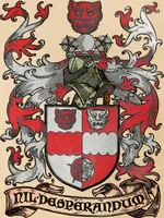 An illustration from Armorial families : a directory of gentlemen of coat-armour (1905)