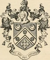 An illustration from Armorial families : a directory of gentlemen of coat-armour (1905)