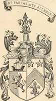 An illustration from Armorial families : a directory of gentlemen of coat-armour (1905)