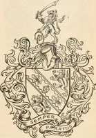 An illustration from Armorial families : a directory of gentlemen of coat-armour (1905)