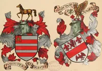 An illustration from Armorial families : a directory of gentlemen of coat-armour (1905)