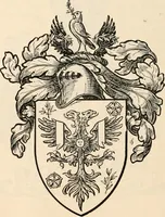 An illustration from Armorial families : a directory of gentlemen of coat-armour (1905)