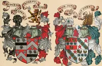 An illustration from Armorial families : a directory of gentlemen of coat-armour (1905)