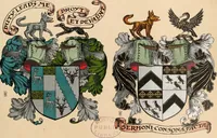 An illustration from Armorial families : a directory of gentlemen of coat-armour (1905)