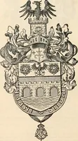 An illustration from Armorial families : a directory of gentlemen of coat-armour (1905)
