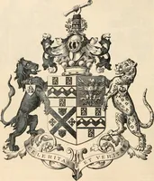 An illustration from Armorial families : a directory of gentlemen of coat-armour (1905)