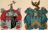 An illustration from Armorial families : a directory of gentlemen of coat-armour (1905)