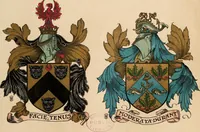An illustration from Armorial families : a directory of gentlemen of coat-armour (1905)