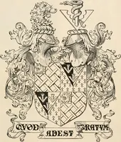 An illustration from Armorial families : a directory of gentlemen of coat-armour (1905)