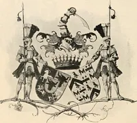 An illustration from Armorial families : a directory of gentlemen of coat-armour (1905)