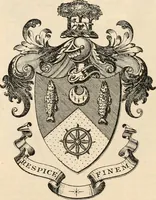 An illustration from Armorial families : a directory of gentlemen of coat-armour (1905)