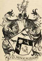 An illustration from Armorial families : a directory of gentlemen of coat-armour (1905)