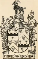 An illustration from Armorial families : a directory of gentlemen of coat-armour (1905)