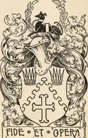 An illustration from Armorial families : a directory of gentlemen of coat-armour (1905)