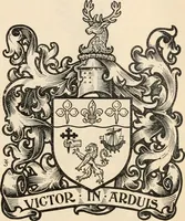 An illustration from Armorial families : a directory of gentlemen of coat-armour (1905)