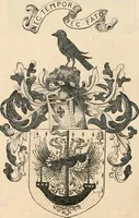An illustration from Armorial families : a directory of gentlemen of coat-armour (1905)