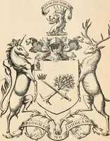 An illustration from Armorial families : a directory of gentlemen of coat-armour (1905)