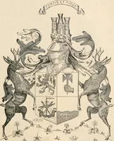 An illustration from Armorial families : a directory of gentlemen of coat-armour (1905)