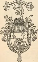 An illustration from Armorial families : a directory of gentlemen of coat-armour (1905)