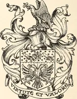 An illustration from Armorial families : a directory of gentlemen of coat-armour (1905)