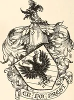 An illustration from Armorial families : a directory of gentlemen of coat-armour (1905)