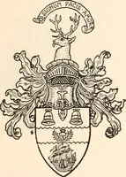 An illustration from Armorial families : a directory of gentlemen of coat-armour (1905)