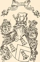 An illustration from Armorial families : a directory of gentlemen of coat-armour (1905)