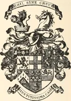 An illustration from Armorial families : a directory of gentlemen of coat-armour (1905)
