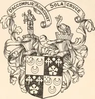 An illustration from Armorial families : a directory of gentlemen of coat-armour (1905)