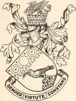 An illustration from Armorial families : a directory of gentlemen of coat-armour (1905)