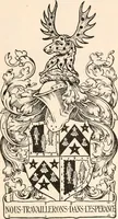 An illustration from Armorial families : a directory of gentlemen of coat-armour (1905)