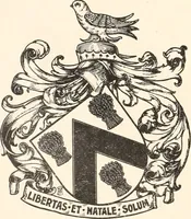 An illustration from Armorial families : a directory of gentlemen of coat-armour (1905)