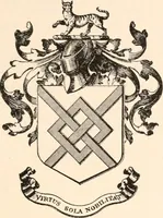 An illustration from Armorial families : a directory of gentlemen of coat-armour (1905)